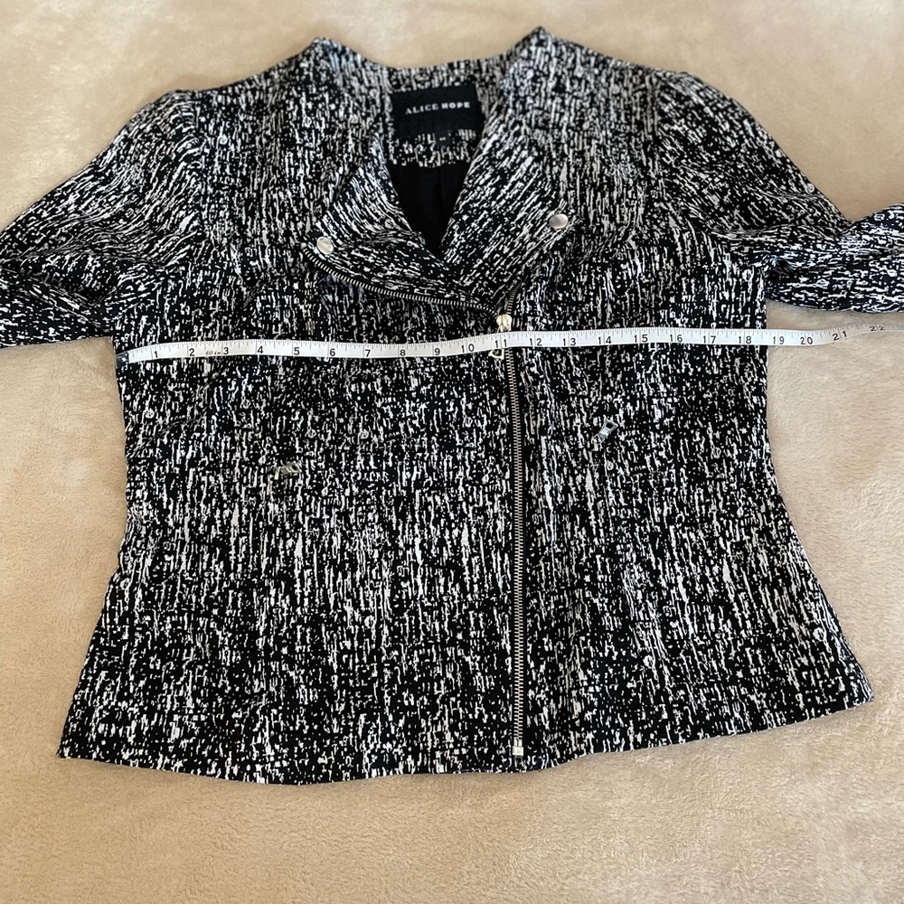 Alice Hope Lightweight Moto Jacket - Size M - Picture 6 of 12